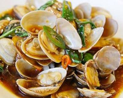 Stir-Fried Clams with Spicy Soy Sauce 台式炒蜆